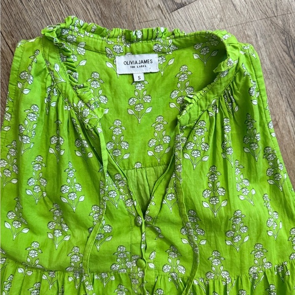 Olivia James The Label • Ro Short Cotton Floral Sundress - Picture 6 of 14